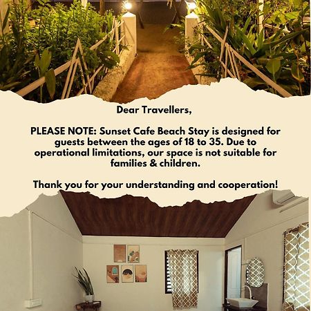 Sunset Cafe Beach Stay Gokarna  Esterno foto