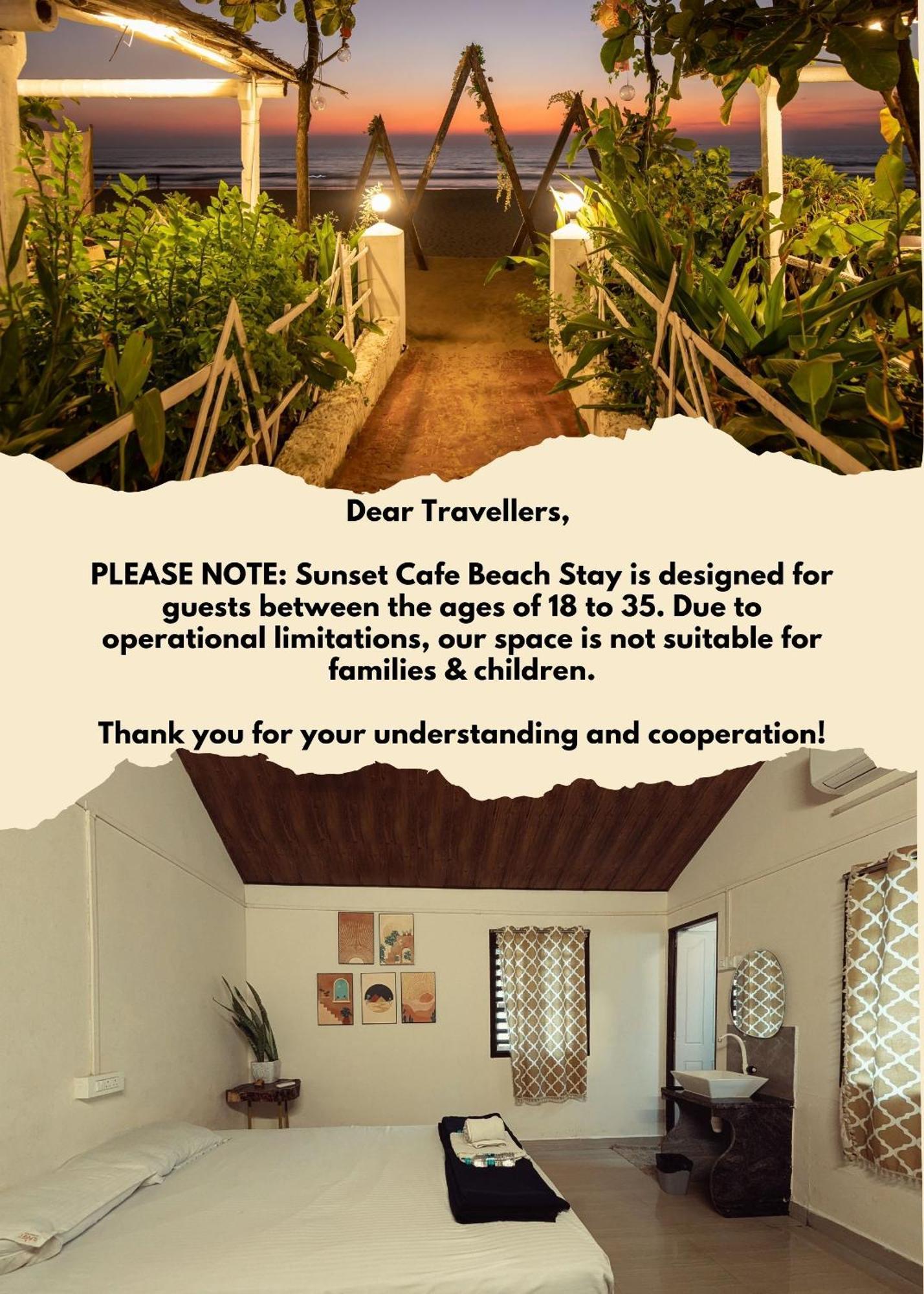 Sunset Cafe Beach Stay Gokarna  Esterno foto
